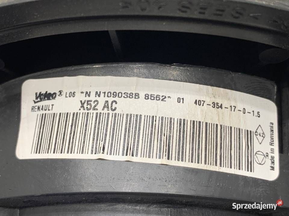 DMUCHAWA NAWIEWU DACIA DUSTER N109038B Dmuchawy sprzedam