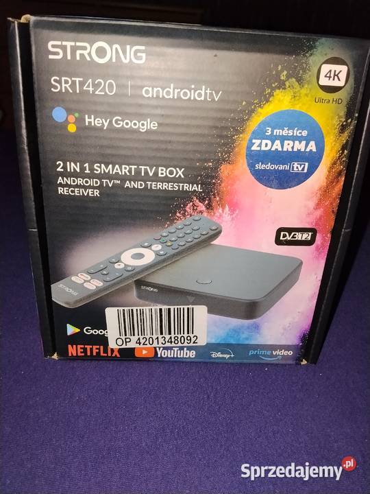 Box Tuner Android TV DVBT 2 2w1 Szczepanki