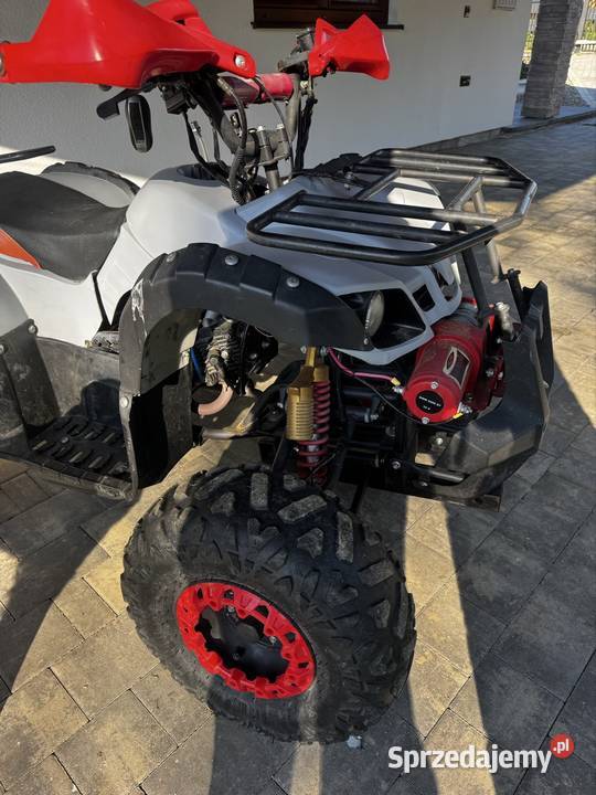 Quad 125 Z wyciągarką i Pługiem Nowy Sącz