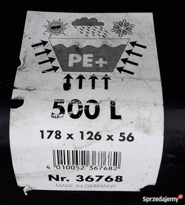 Oczko wodne PE 500l śląskie