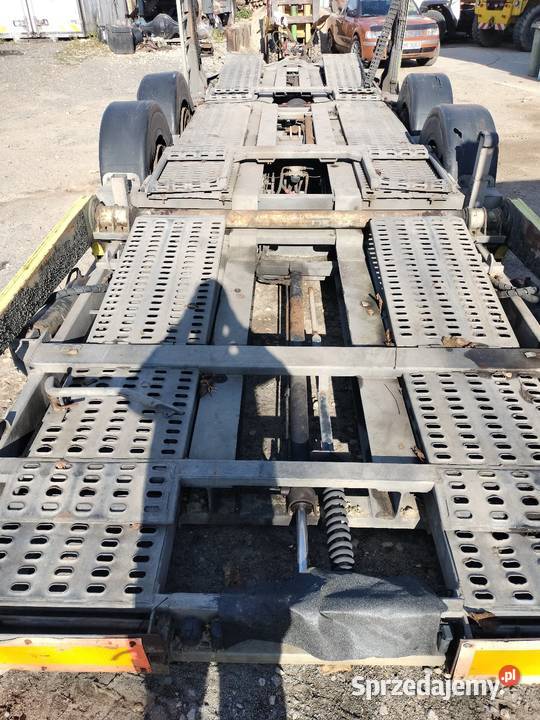 Przyczepa dwuosiowa cała w ocynku Rok produkcji 2008 Iwkowa sprzedam