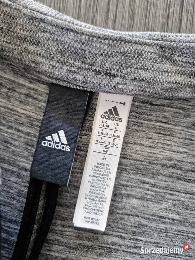 Zapinana bluza marki Adidas zachodniopomorskie Nowogard