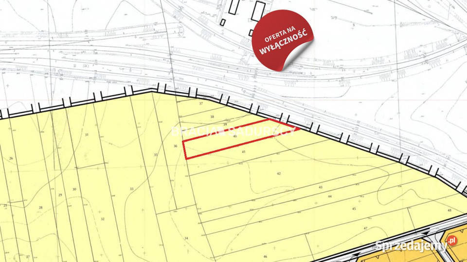 Działka 2454m2 Kraków małopolskie