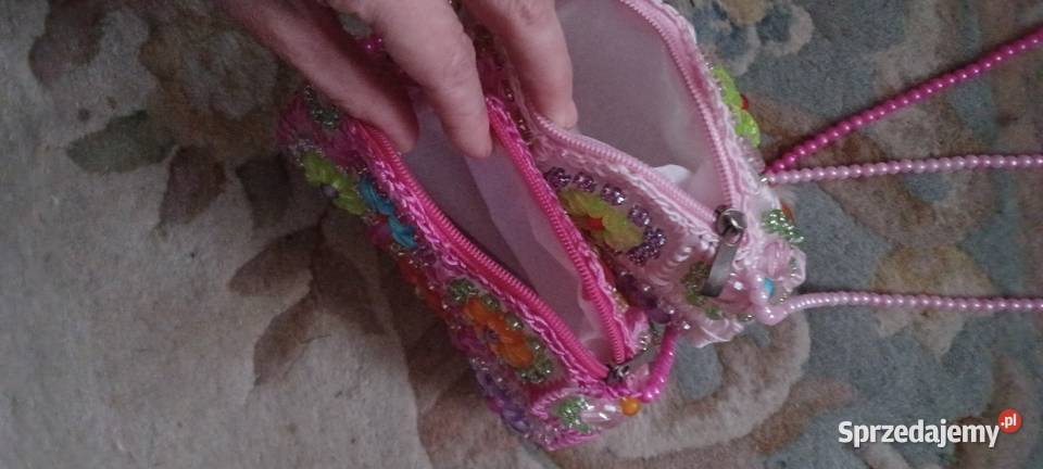 TOREBECZKI Z KORALIKÓW RĘKODZIEO OBIE 150ZL BEZ Poznań