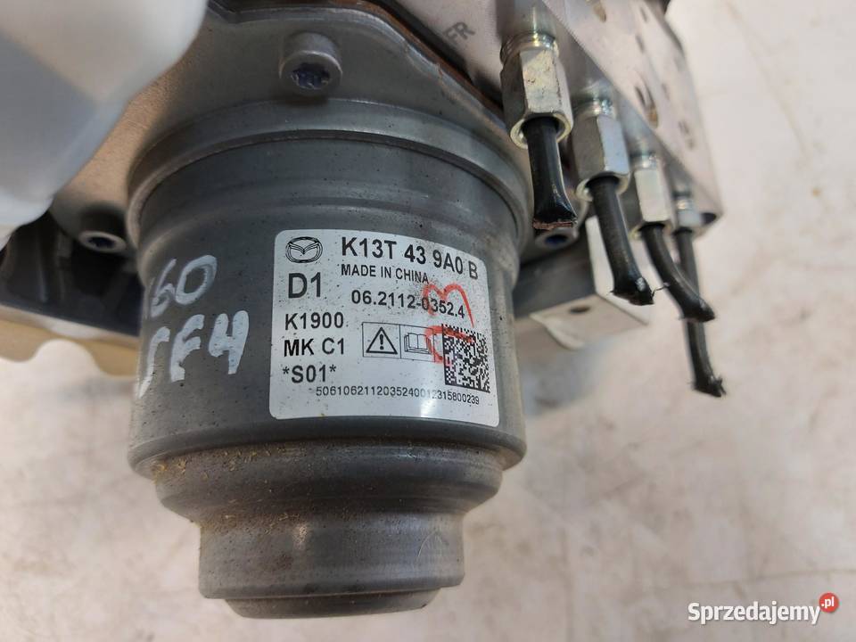 Mazda CX60 2023 pompa hamulcowa serwo abs