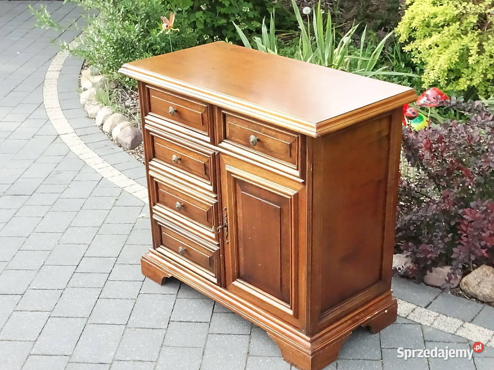 Stylowa komoda rustykalna szafka z szufladami 43cm lubelskie Biłgoraj