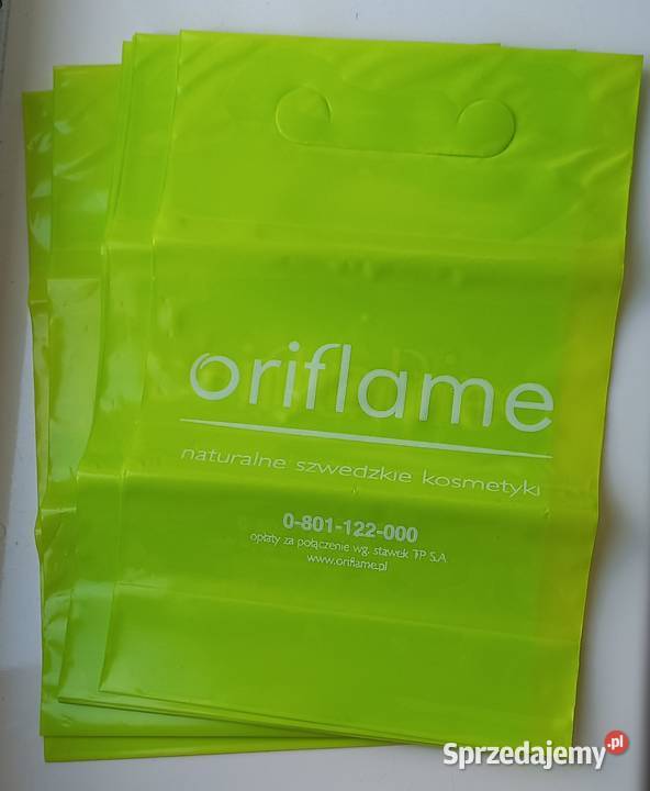 Oriflame reklamówki do kosmetyków perfum prezent Elbląg
