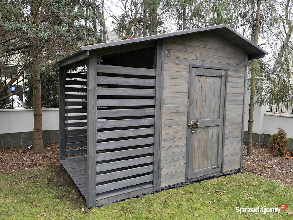 Domek narzędziowy 2 x 2m drewutnia 11 x 2m Kalety sprzedam
