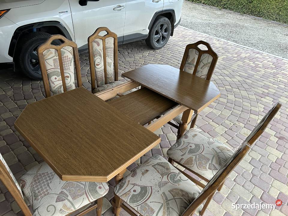Stół i 6 krzeseł