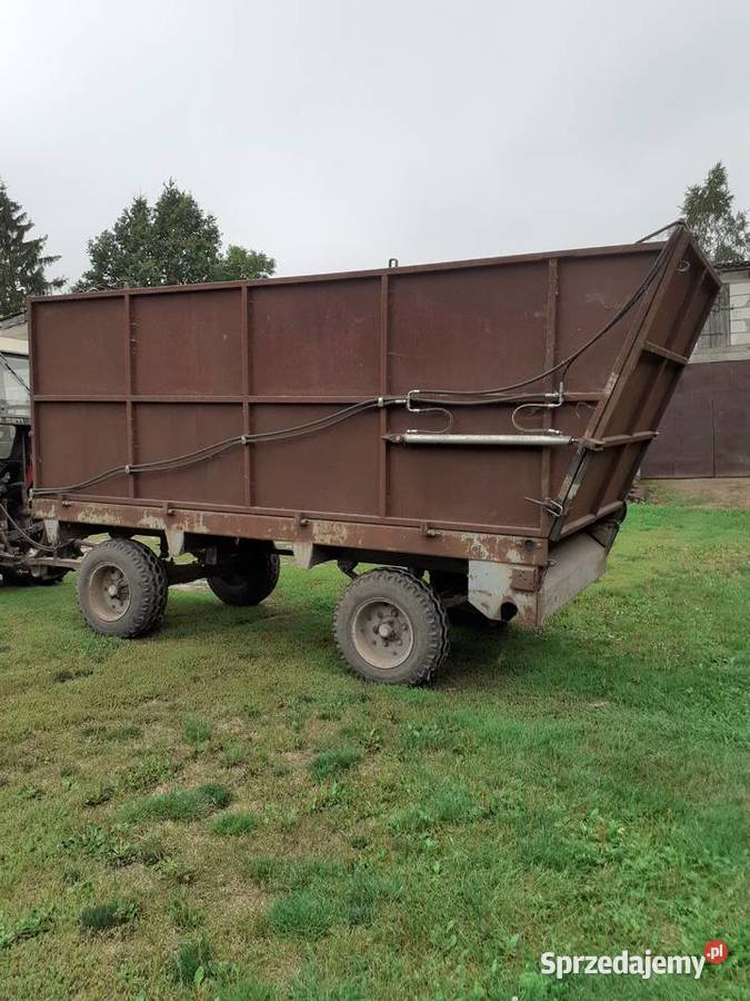 Rozrzutnik przyczepa objetościowa kukurydzy kujawsko-pomorskie Świedziebnia