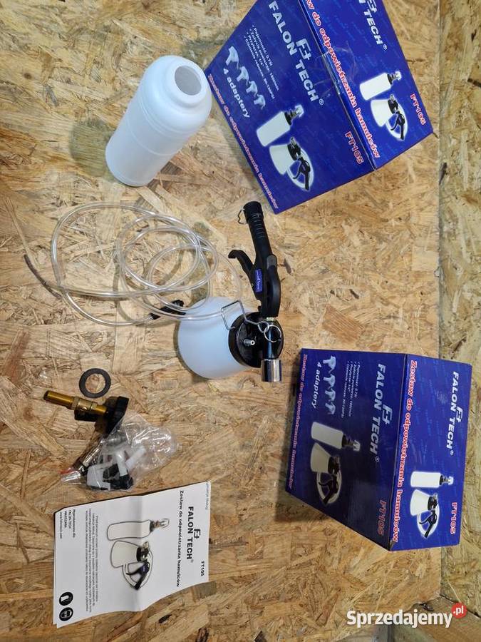 ZESTAW DO ODPOWIETRZANIA HAMULCÓW WYSYSARKA Głogowa