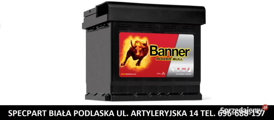 Akumulator Banner Power Bull 44Ah 420A EN PRAWY Układ elektryczny sprzedam