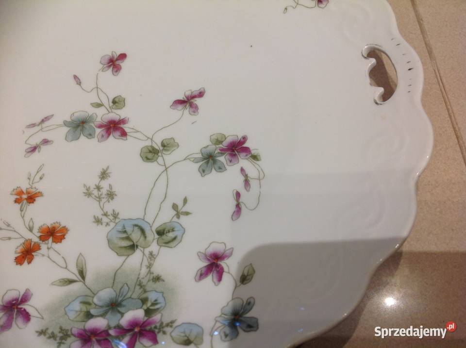 Stary Talerz Patera Stara Porcelana VDP Nowa Sól sprzedam