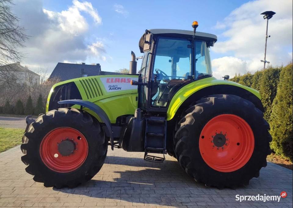 Claas Axion 840 lubelskie Grabów Szlachecki sprzedam
