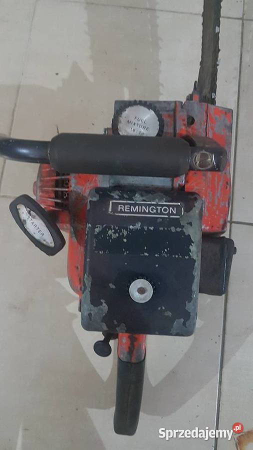 Piła spalinowa Remington 59cc eksponat Kołobrzeg