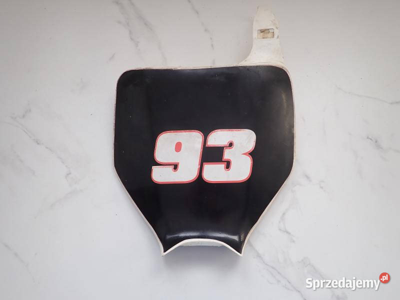PLASTRON POLE NUMEROWE STARTOWY SUZUKI RMZ 250 lubuskie Strzelce Krajeńskie