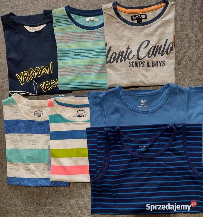 Ubrania chłopięce PAKA ubrań 134 Dąbrowa Górnicza sprzedam