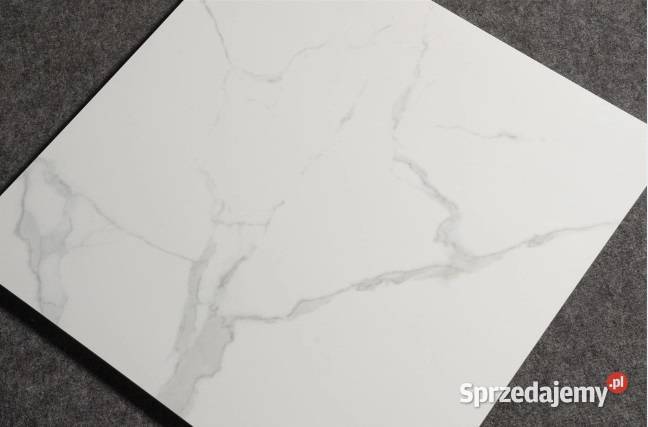 Gres polerowany biały 60x60 CALACATTA CARRARA gI łódzkie Łask