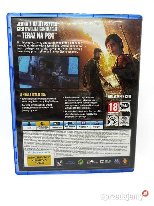 Gra The Last of Us Remastered PlayStation 4 4 Elbląg