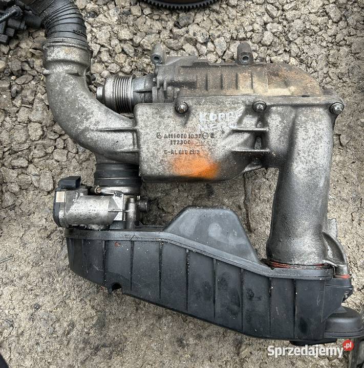 Kompresor 20 Mercedes mniejsze kółko większa moc świętokrzyskie Bodzentyn