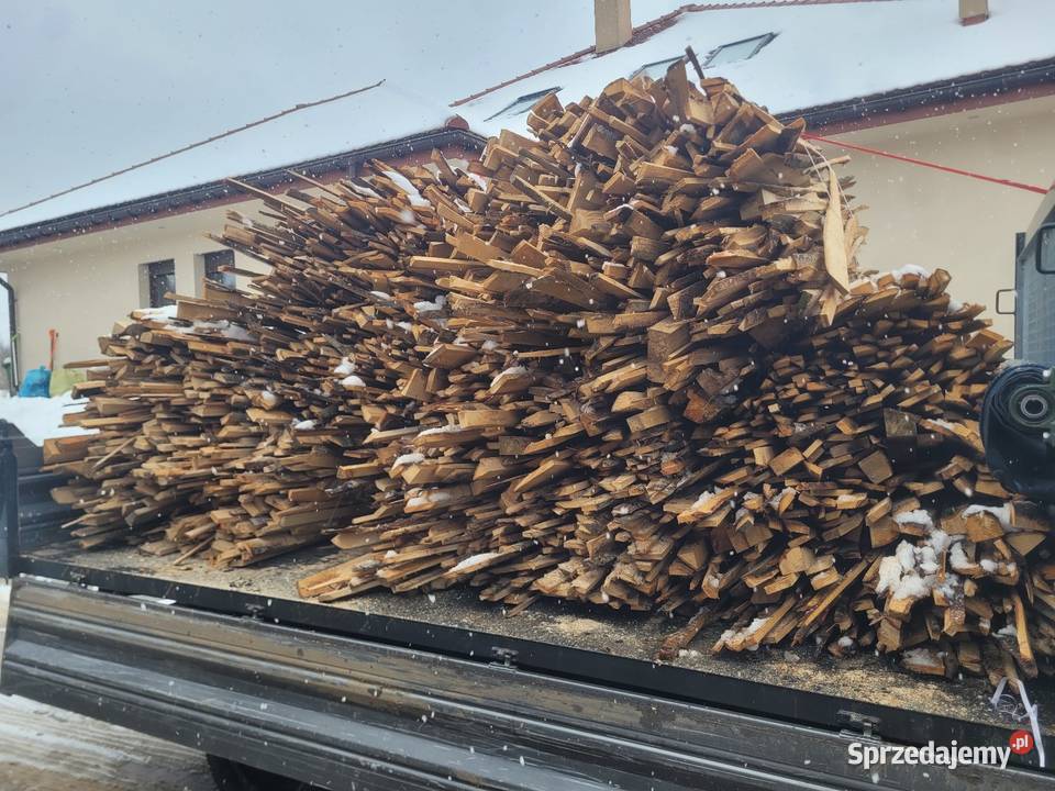 Drewno opałowe zrzyny małopolskie Łękawka