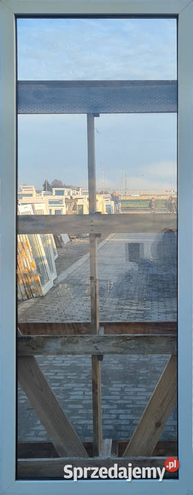 OKNA KacprzaK Witryna 74X198 FIX Używany PCV mazowieckie Siedlce