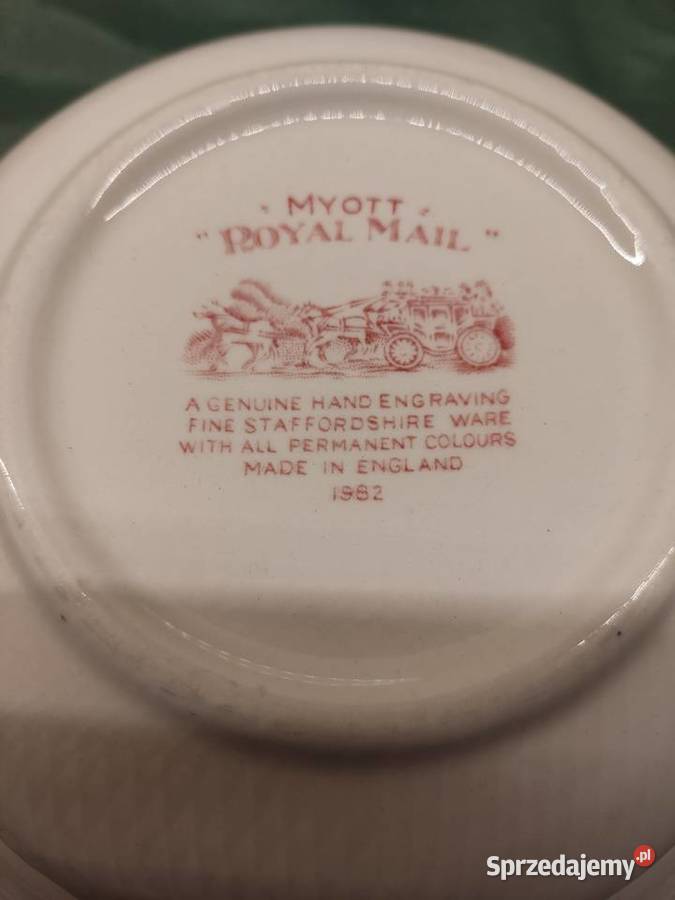 Talerz głęboki półmisek England 1982 Myott Royal opolskie sprzedam