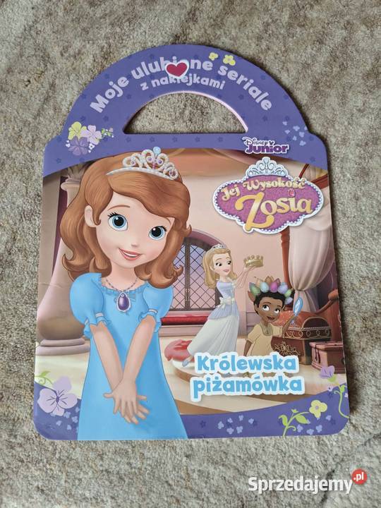 Książeczka dzieci Zosia Królewska Piżamówka Hajnówka