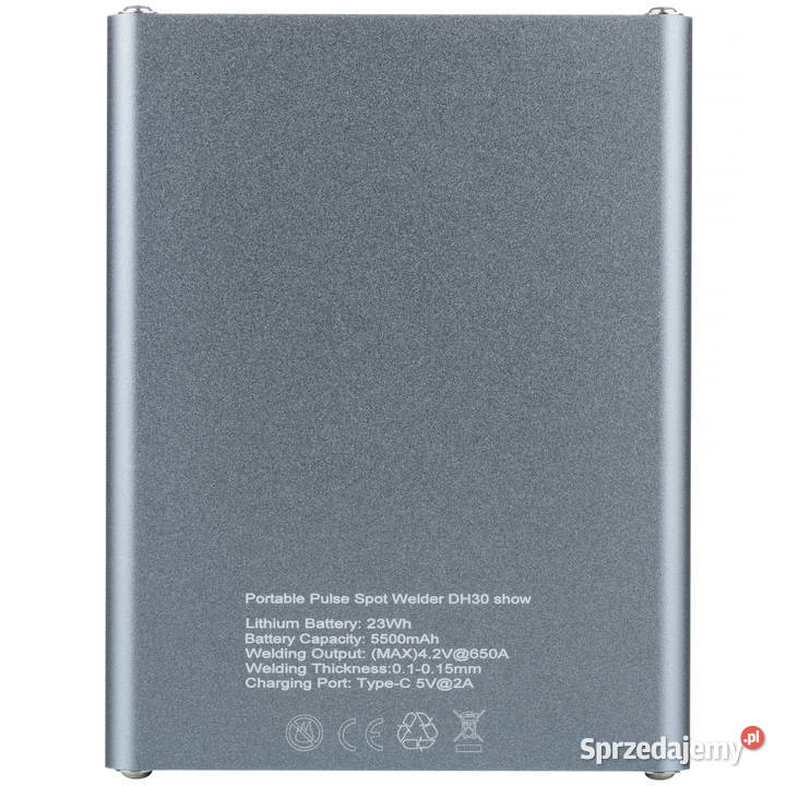 Zgrzewarka Punktowa SM65A 650A 5500mAh USBC Dom i Ogród Ludźmierz