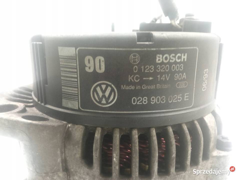 ALTERNATOR 0123320003 028903025E 19 TDI Audi 80