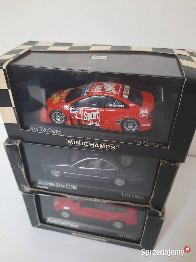 Modele minichamps mercedes toyota opel podkarpackie Rzeszów