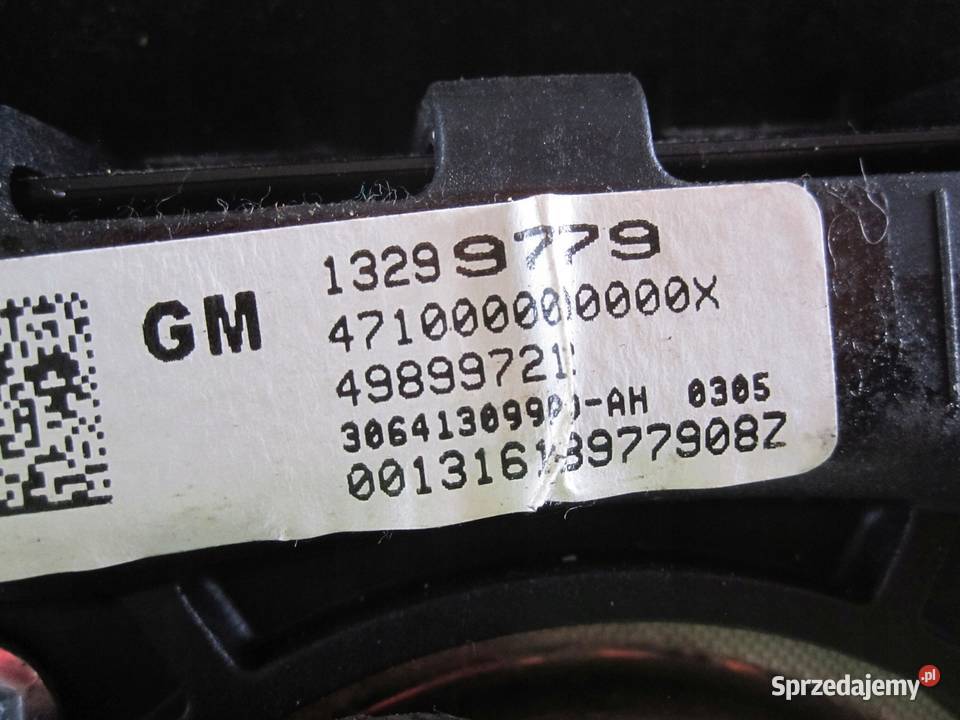 OPEL ASTRA J LIFT 13r AIRBAG poduszka kierowcy świętokrzyskie sprzedam