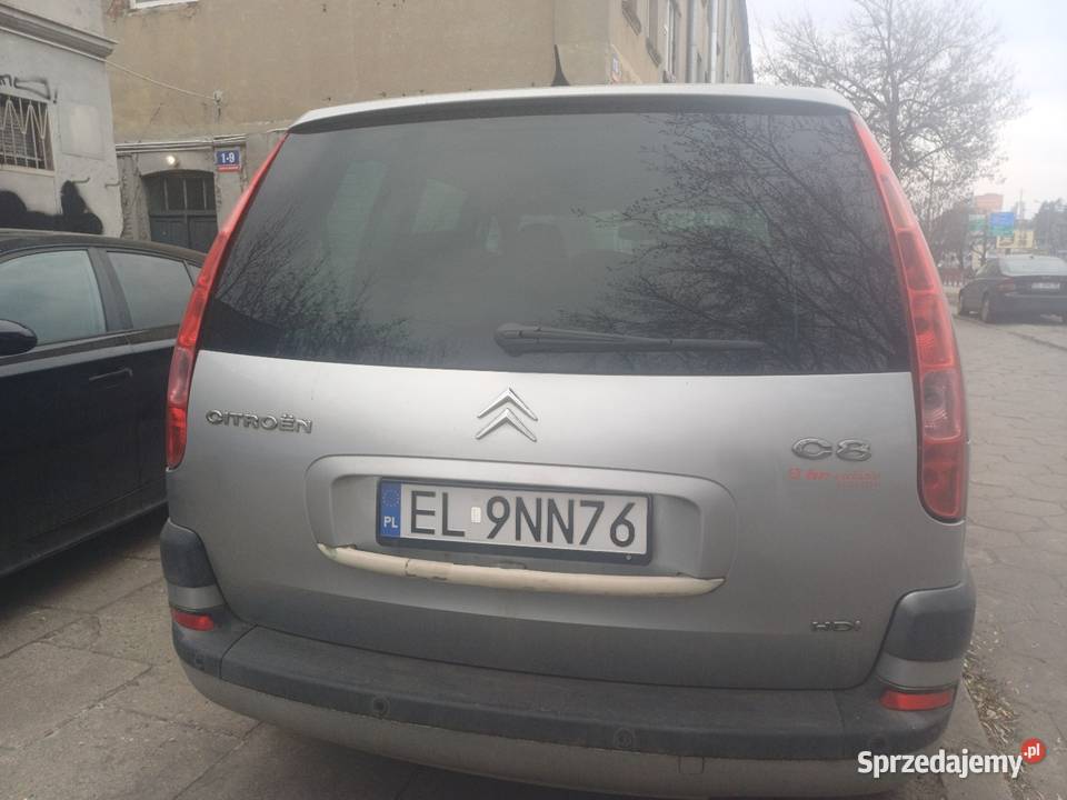 Citroen C8 22 HDI Serwisowany Nowe Tarcze Klocki światła przeciwmgielne łódzkie Łódź