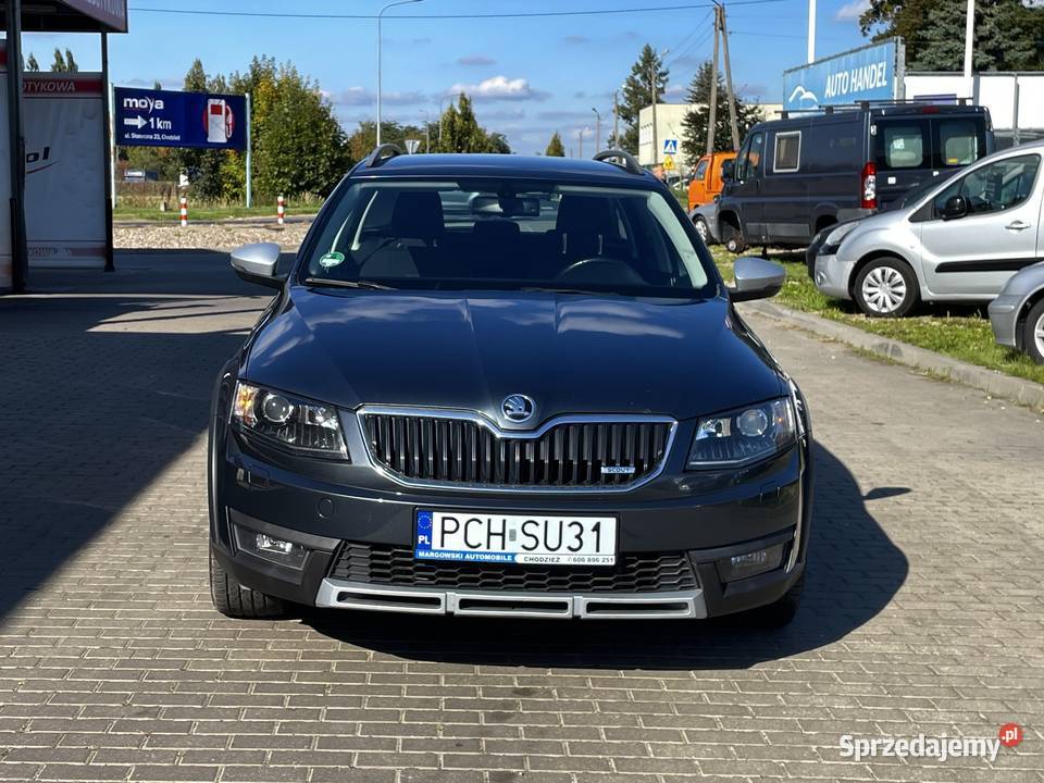 Skoda Octavia Scout 20 TDI 184 4x4 DSG wzorowy wielkopolskie Chodzież