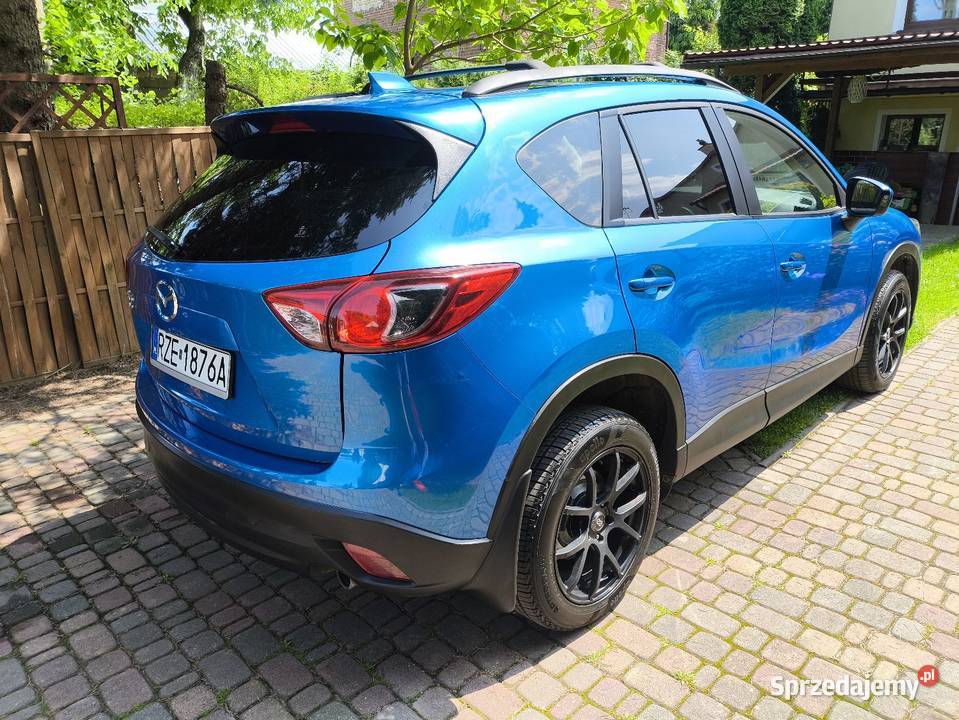 Mazda CX5 20 benzyna automat AWD 2013r niebieski Rzeszów