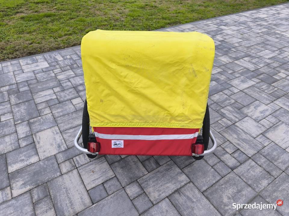 Przyczepka rowerowa 2 dzieci