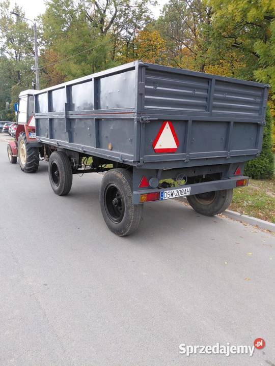 Super przyczepa rolnicza 7t autosan D46 Marcinowice sprzedam