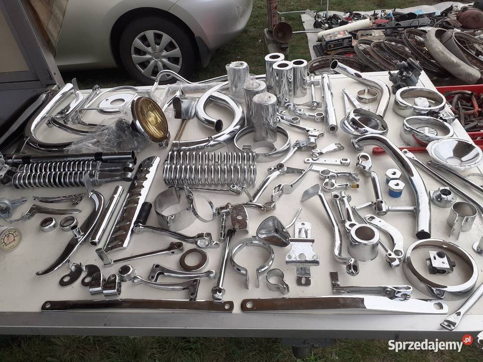 Chromy Wsk shl wfm motorynka ogar romet ogar Gródek