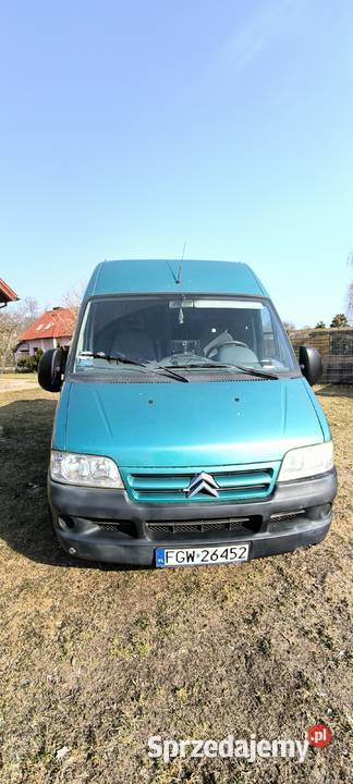 Sprzedam Kampervan Possl Citroen Jumper 2003 22 2179cm3 lubuskie Kostrzyn nad Odrą