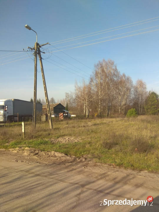 DO NEGOCJACJI działka z WZ Polkowo gm Stoczek asfalt mazowieckie