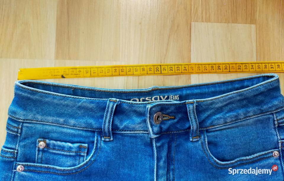 Spodnie slim z wysokim stanem Łódź