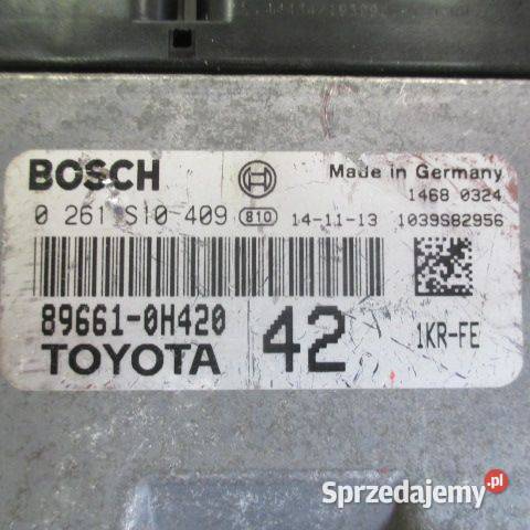 KOMPUTER STEROWNIK TOYOTA 896610H420 0261S10409 Rakoniewice
