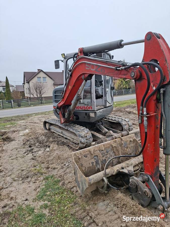 Koparka Neuson lubelskie Lubycza Królewska