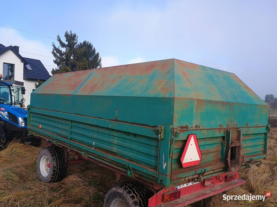Przyczepa rolnicza Zasław 737 6ton małopolskie Kraków