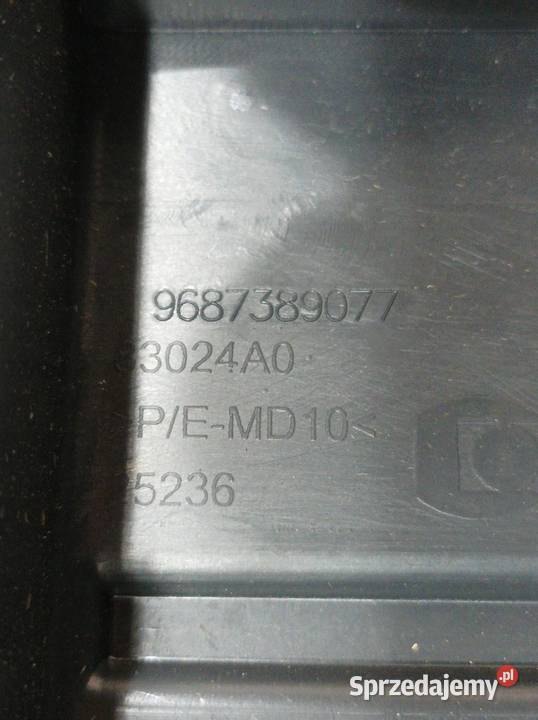 PODŁOGA BAGAŻNIKA DYWAN 7 OS WYKŁADZINA Peugeot