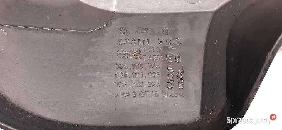 OSŁONA POKRYWA SILNIKA VW 038103925 TDI Mielęcin