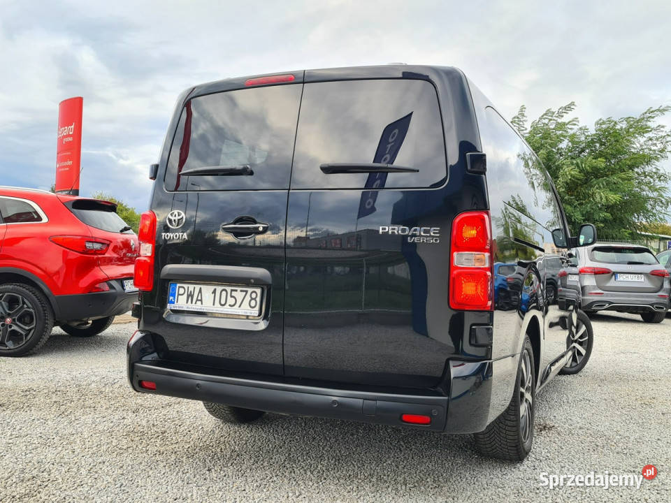 Toyota Proace Verso LONG 9Osób Navi HeadUp centralny zamek Wągrowiec