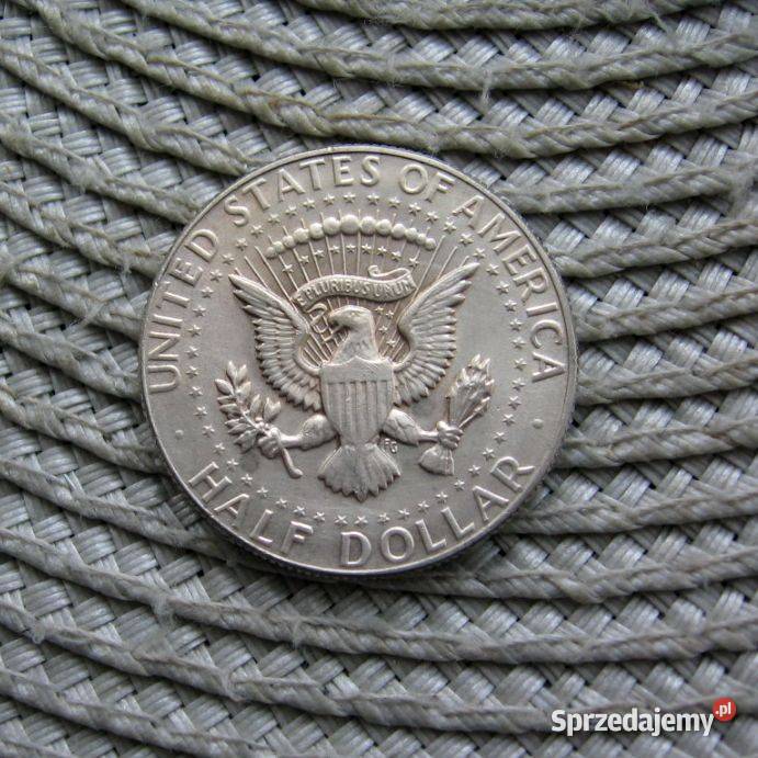USA Half Dolar 1969r D SREBRO wielkopolskie Kalisz