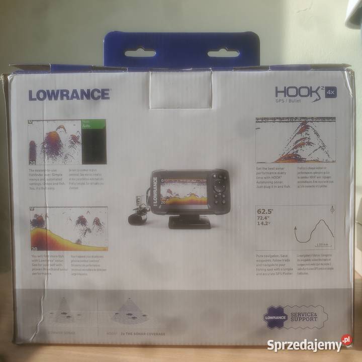 Echosonda Lowrance HOOK2 4xGPS Koło