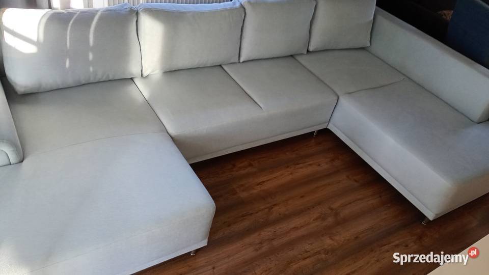Narożnik z funkcją spania sofa kanapa Drogomyśl